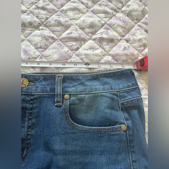 Measure & Made . Classic Blue Slim Straight Jeans - Picture 5 of 8